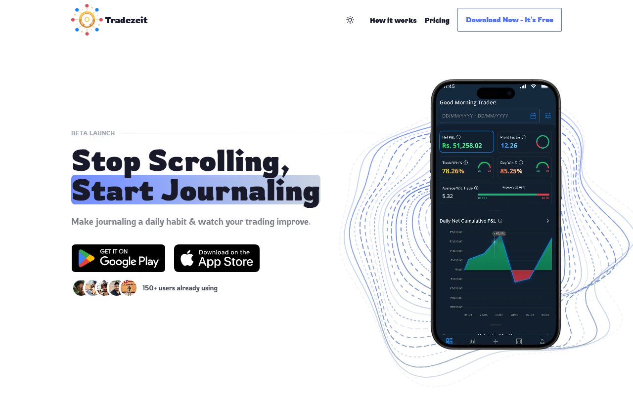 Tradezeit's official public journal website.